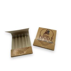 Vintage Matchbooks - Bombay Bicycle Club LOT OF TWO UNSTRUCK 70s 80s Excellent